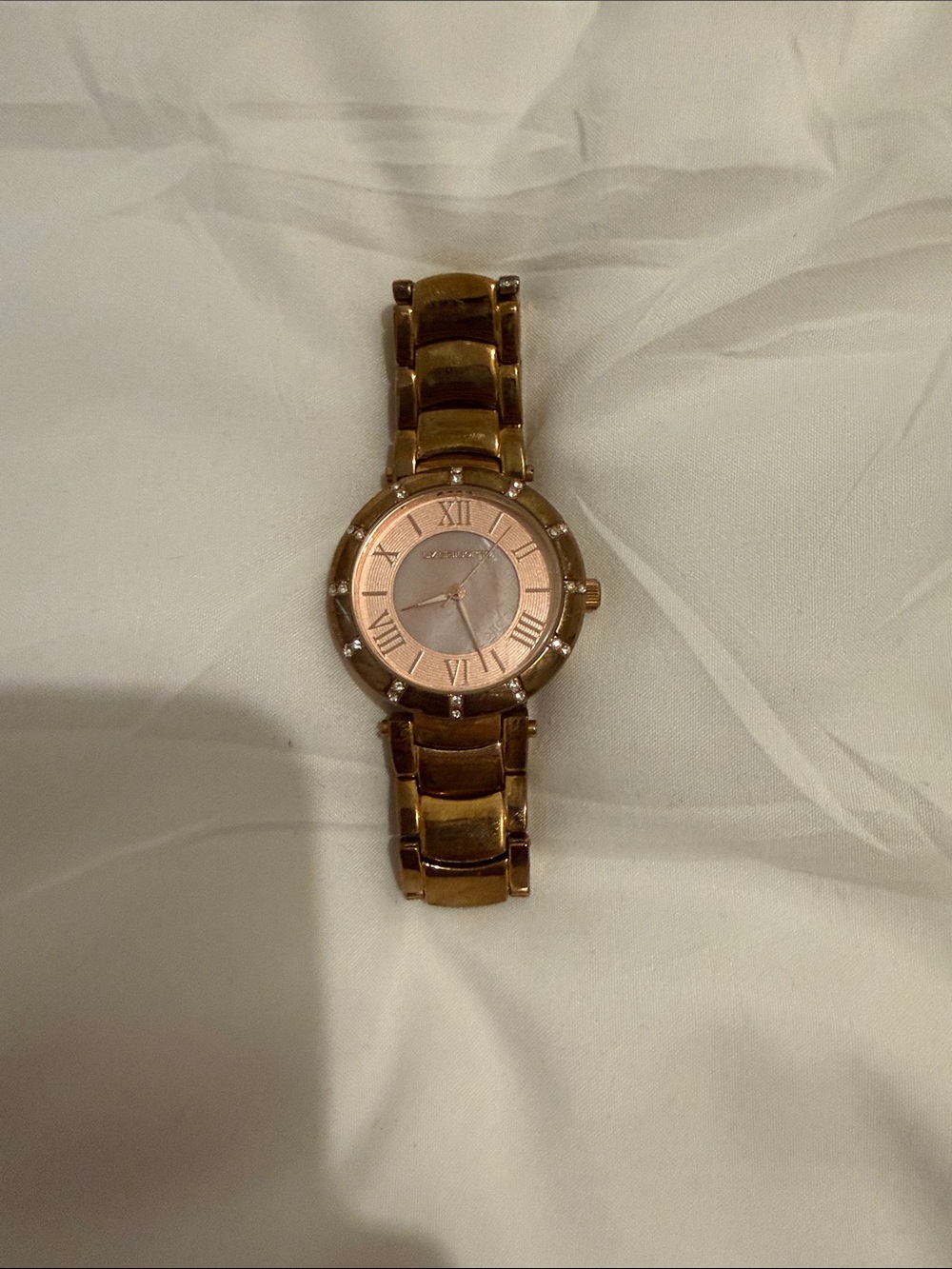 Rose Gold Women's Liz Claiborne Bracelet Watch